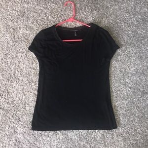 Plain black professional t shirt